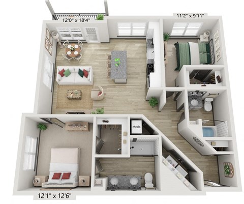 13283 N Main St. 1-3 Beds Apartment for Rent - Photo Gallery 45